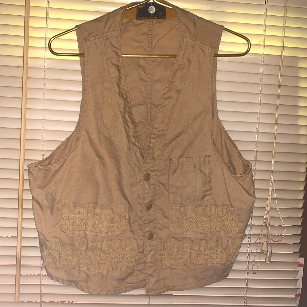 Vintage Sears and Roebuck hunting vest lightweight